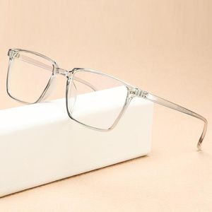 Moda Occhiali da sole Frames 2021 Occhiali da computer vintage Occhiali quadrati da donna Occhiali trasparenti Uomo Miopia ottica Occhiali da vista in plastica Occhiali Fr