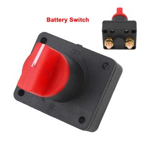 Battery Isolator 12V 100A 1pc Power Cut Off Kill Switch Fordon Modifierad Isoleringsavkopplingsbil Rotaty Switch