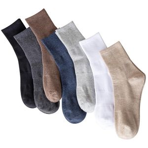 Men's Socks Men Business Rubber String Anklet Soft Mid-Calf Breathable Cotton Tube Room