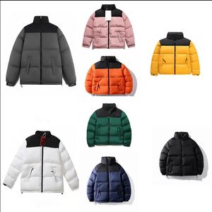 Mäns Downs Jackor Designer Par Vinter Down Jacket Coat Fashion Classic Casual Varm Neutral Broderad Zipper Coat Flera färger