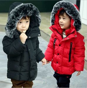 Vestito Cappotto firmato per bambini Abbigliamento per bambini firmato moda Autunno Inverno Capispalla Cappotto spesso e caldo Tuta da neve per Natale Novità