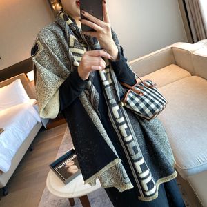 Designer Silk Scarf Womens Mens Moda Luxurys Alta Qualidade Casual Cashmere Lenço de Lã Clássico Inverno Shawl Wrap Pashmina Unisex Sciarpa