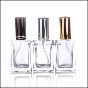 Bottles Packing Office School Business & Industrial 30Ml Transparent Square Glass Per Atomizer Refillable Spray Empty Bottle Portable Travel