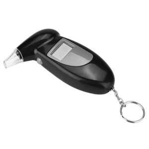 2022 new Sell Professional Alcohol Breath Tester LCD Screen Analyzer Detector Test Tool Keychain Breathalizer Breathalyser Device on Sale