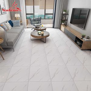 Modern Thick Self Adhesive Floor Stickers Fashion Marble Living Room Ground DIY Bedroom Wall Sticker Decals Room Decor 10PCS 210705