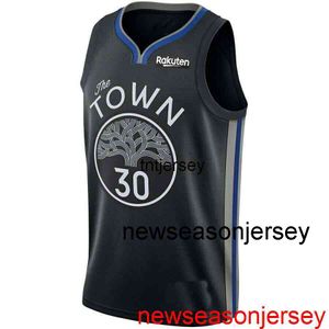 Camisa de basquete Stephen Curry personalizada barata costurada masculina feminina juvenil XS-6XL