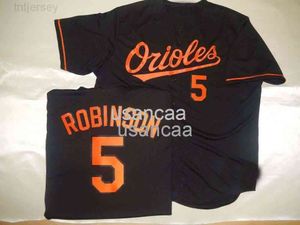 Erkek Kadın Çocuk Brooks Robinson Serin Beyzbol Forması Siyah Profesyonel Özel Formalar XS-5XL 6XL