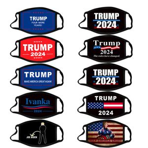 2024 Trump Designer Mask Presidential Election Face Masks Adult Cotton Dustproof Washable Breathable