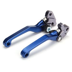 Alavancas de embraiagem de freio CNC de motocicleta + Guarda para Kawasaki / Yamaha YZ125 / 250 2001-2007 YZ250F