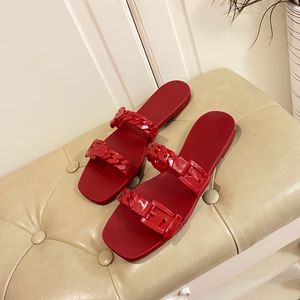 Rubber Jelly Women Mules Slippers White Black Beige Blue Red 5 Colors Available Fashion Lady Summer Slides