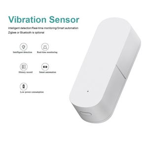 Smart Home Control Arrivals Zigbee Vibration Sensor Detection Alarm Security System For Tuya Life APP,Work With Alexa Google