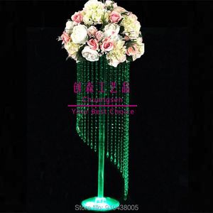 Party Decoration Set Home Deco,Wedding Floor Holder Clear Acrylic Stand Wedding Flower Pillar Centerpiece