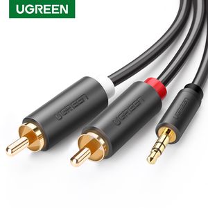 RCA 3.5mm jack Cable 2 RCA Male to 3.5 mm Male Audio Cable 1M 2M 3M Aux Cable for Edifer Home Theater DVD