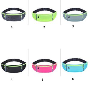 Universal Running waist belt bag Outdoor running Cycling Fitness workout waistpacks Fanny Bum Pouch for Phone Case Cover Waistband Pocket