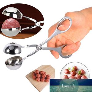 Cucina Conveniente Creatore di polpette Clip per polpette ripiene in acciaio inossidabile Pesce fai-da-te Carne di riso Creatore di polpette Strumenti per stampi per polpette Prezzo di fabbrica design esperto Qualità