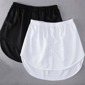 Kobiety Fałszywe koszulę Tail Bluzka Hem Spódnica Sweter Extender Zdejmowany Underskirt A-Line Underskirt DIY Kobiety Odzież Akcesoria 210721