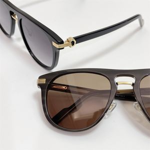 Солнцезащитные очки CD TB FF H M 621s Signer для мужчин и женщин, брендовые винтажные очки на плоской подошве с G-образным верхом, квадратные очки с двойным мостиком, модные солнцезащитные очки