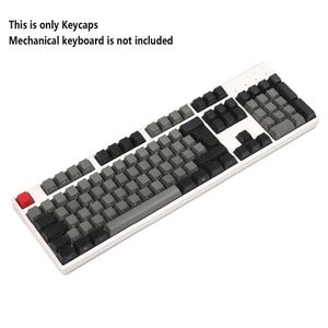 105 Kluczowa druk Side YMDK Gruby PBT Azerty Francuski Układ ISO OEM Profil Keycap Odpowiedni MX Przełącza klawiaturę mechaniczną