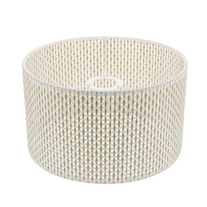 Okładki lampy Odcienie E27 Nowoczesne imitacja Rattan Woven Lampshade Wiszące Pokrywa Wisiorek Stół Stały Shade Decoration