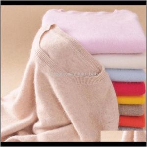 Pullover Womens Clothing Apparel Herbst Winter Cashmere Cotton Mischte Strickpullover Frauen Pullover und Pullover JE