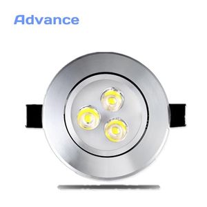 Wholesale silver spot for sale - Group buy Downlights Silver Ultra Gorgeous LED Downlight Recessed Cabinet Wall AC220V V W Spot Light Decoration Ceiling Lamp Home