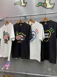 İnsan Yapımı T-Hirts Yüksek Kalite Pamuk Karikatür Resimleri Yuvarlak Boyun Kısa Kollu Boy Erkek Kadın İnsan Yapımı Rahat Tişörtleri PCY8
