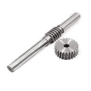 1Kit 1/1.5/2 Modulus Reduction Set:15/20/25/30/35/40/45/50/55T Metal Wheel Speed Reducer Worm Gear for Diy Accessory