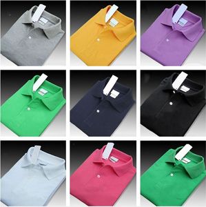 Sommer Mode Männer Luxus Designer Krokodil Stickerei LOGO Polo Shirts Kurzarm Kühle Baumwolle Slim Fit Casual Business Hohe Qualität hemd c1