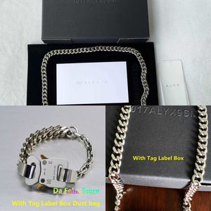 Alyx Bracelet Men Women High Quality Mixed Link Chain Metal 1017 Alyx 9sm Bracelets Fine Steel Colorfast Austria Q0809