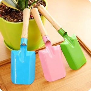 Mini Gardening Shovel Colorful Metal Small Shovesl Garden-Spade Hardware Digging Garden Tools Kids Spade Tool WLL483