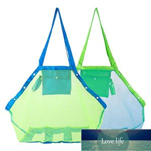 2 Stück Mesh-Strandtasche für Kinder, Muscheltaschen, große Strandspielzeugtasche, Spielzeug-Organizer, Sandspielzeug, Strand-Pool-Ausrüstung, Fabrikpreis, Expertendesign, Qualität, neuester Stil, Original