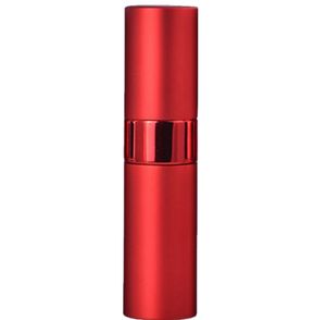 Flacone spray portatile da 8 ml in alluminio anodizzato Flaconi per profumo spray Tubo vuoto per profumi per trucco in vetro Alta qualità