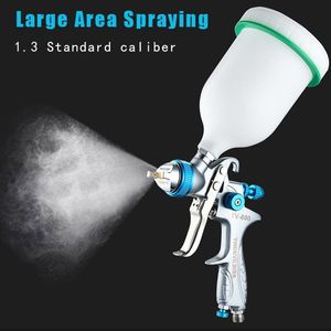 Professionell Spray Guns Spay Gun 1,3 mm Munstycke Gravity Airborste för målning Bil Aerograph Pneumatic