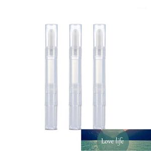 Butelki do przechowywania Słoiki 5 ml Plastic Lip Gloss Tube Przezroczyste Uzupełnianie Narzędzie Pusty Wzrost rzęs Cosmetic Container Refillable Bott Tube Przezroczysty