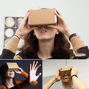 Virtual Reality Glasses Google Cardboard DIY VR-glasögon för 5,0 