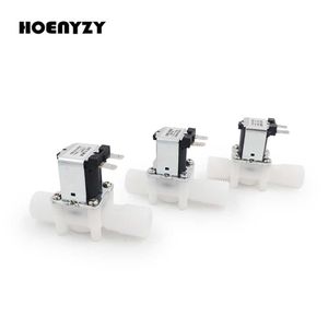 3Pcs/5Pcs 1/2" 3/4" Male Thread Water Solenoid 12V/24V/220V Normal Closed Plastic Drinking Water Controller Switch 210727