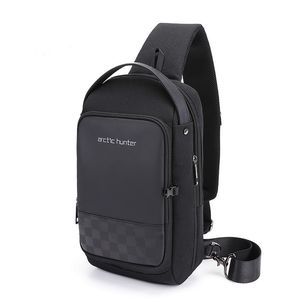 Mężczyźni Cross Body Torba Moda Torby Na Ramię Biznes Torebka Casual Męskie Torebki Wielofunkcyjne Ładowanie Crossbody Packs