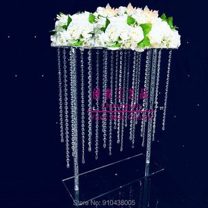 Party Decoration Acrylic Centerpiece Wedding Floral Holder Unique Stand For Christmas Decor,party Favor Holiday Deco Center Piece