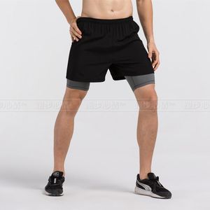 In 1 Pantaloncini da corsa Sport da uomo Pallacanestro Calzamaglia da calcio Calcio Compressione Biancheria intima Fitness Tennis Allenamento