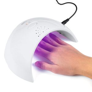 UV-lampa för manikyr LED Nail Torktor Sun Light Curing All Polish Tork Gel USB Smart Timing Art Tools - EU-standard