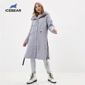 女性の秋のジャケット品質​​女性のコートロングメスパーカーブランドのブランド服GWC20066I 210922