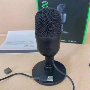 Razer Seiren Mini USB Condenser Microphone Ultra-compact Streaming Desk Mic Mice for Stage DHL Home Use DHL FEDEX