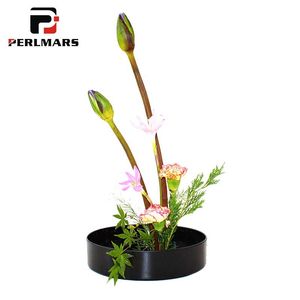 Vasi Vaso da fiori moderno in plastica Vaso da tavolo / Giardinaggio Idroponica Supporto per piante Bonsai Decor Artigianato Piatto da frutta per la casa