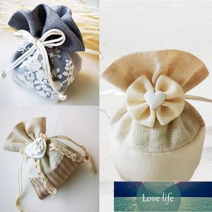 Wrap Gift Wesołych Świąt Boże Narodzenie Torby Cukierki Pakowanie Pokrowiec Urodziny Wedding Party Tarba Sznurka Baby Baby Shower Supplies1 Cena fabryczna Expert Design Quality Najnowsze