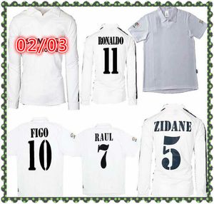 2004-2005 retro real Redondo madrid ZIDANE maglia da calcio CARLOS RAUL maglia da calcio classica vintage camisetas futbol camisa futebol maillot de foot