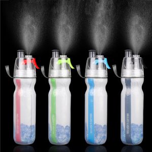 500ML Sport Water Bottle Spray Mist Cycling Outdoor Drinking Portable Cool Gym Sports Multi-purpose Moisturizing bottle