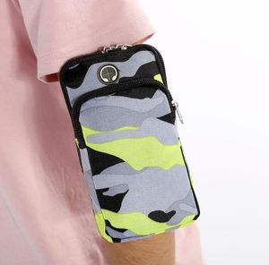 Wholesale sport phone holder arm for sale - Group buy Universal Arm Bag inch Mobile Motion Phone Armband Cover for Running Cycling Sport Mobile Phones holder of the smartphones on the Leg ams pocket