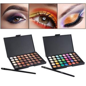 Farbton Make-up großhandel-Lidschatten Farben Matte Perle Shimmer Lidschatten Palette Kosmetik Make up Pulver Tönung Farbpigment