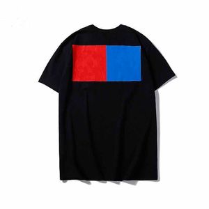 Summer Mens T Shirts Fashion Womens Designer Tshirts Cropped Casual with Branded Letters Brodery Men Märke Slim Clothes 1FA9 1FA9