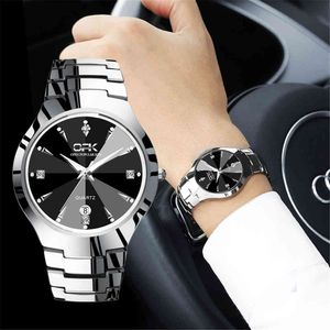 Relojes Watch Mężczyźni OPK Fashion Sport Clock Clock Top Brand Ze Stali Nierdzewnej Watch Watch Relogio masculino 210325